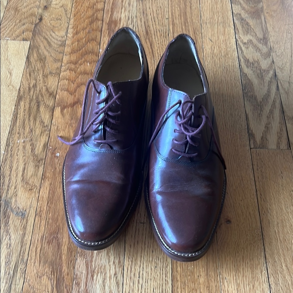 Cole Haan Brown Leather Oxford Shoes